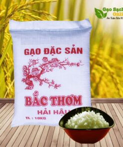 Gạo bắc hương đóng túi