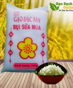 Gạo bụi sữa màu gạo đặc sản nở xốp mềm cơm