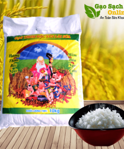Gạo lài sữa non đóng túi 10kg theo yêu cầu giá tốt cho mọi nhà