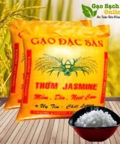 Gạo jesmin đóng túi gạo ngon của mọi gia đình