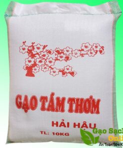 Gạo tám thơm Hải Hậu