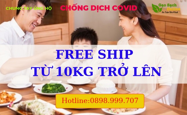 Cung cấp gạo đóng túi chất lượng giá rẻ hỗ trợ mùa CoVid